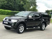 USED 2013 MITSUBISHI L200 2.5 DI-D 4X4 BARBARIAN LB DCB 1d 175 BHP ** NO VAT ** FULL LEATHER + CANOPY