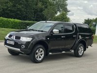 USED 2013 MITSUBISHI L200 2.5 DI-D 4X4 BARBARIAN LB DCB 1d 175 BHP ** NO VAT ** FULL LEATHER + CANOPY