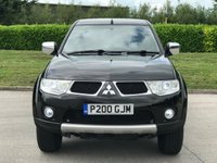 USED 2013 MITSUBISHI L200 2.5 DI-D 4X4 BARBARIAN LB DCB 1d 175 BHP ** NO VAT ** FULL LEATHER + CANOPY