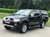 USED 2013 MITSUBISHI L200 2.5 DI-D 4X4 BARBARIAN LB DCB 1d 175 BHP ** NO VAT ** FULL LEATHER + CANOPY