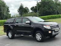 USED 2015 15 FORD RANGER 2.2 LIMITED 4X4 DCB TDCI 1d AUTO 148 BHP CANOPY + SAT NAV + CAMERA ** NO VAT