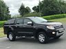 USED 2015 15 FORD RANGER 2.2 LIMITED 4X4 DCB TDCI 1d AUTO 148 BHP CANOPY + SAT NAV + CAMERA ** NO VAT