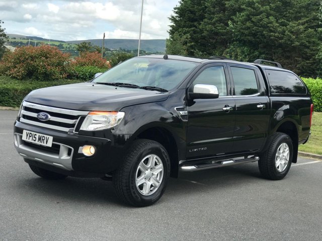 2015 15 Ford Ranger 2.2 LIMITED 4X4 DCB TDCI 1d AUTO 148 BHP