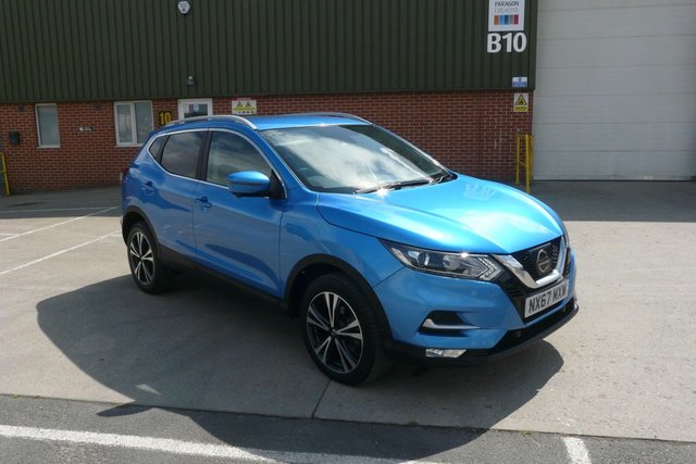2017 67 Nissan Qashqai 1.6 N-CONNECTA DCI XTRONIC 5d AUTO 128 BHP