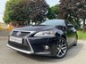 USED 2015 15 LEXUS CT 200H 1.8 F SPORT 5d AUTO 134 BHP FSH+NAV+LEATHERTRIM+PRIVGLASS+0 ROAD TAX+17" ALLOYS+CLIMATE+PARK+