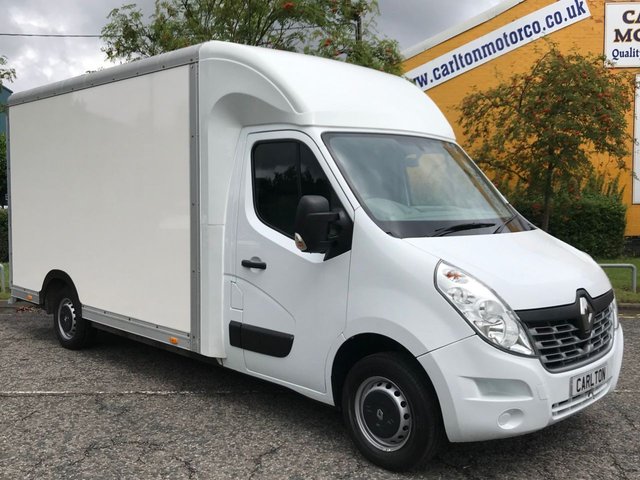 2016 66 Renault Master Renault Master LL35dCi 125 Business Loloader 13.5ft Luton Box Van FWD