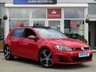 USED 2016 66 VOLKSWAGEN GOLF 2.0 GTI PERFORMANCE DSG 5d AUTO 226 BHP STUNNING, PAN ROOF, VW GOLF 2.0 GTI 226 BHP. Finished in TORNADO RED Metalic, with contrasting RETRO grey checked sports interior. This is a low mileage classic HOT HATCH. Comes with LED run Lights, SAT NAV, PAN ROOF, Winter Pack, Key Less Go, DAB, B/Tooth, Cruise, Power Folding Mirrors and Park Sensors. Performance as the name suggests is very lively and makes Ideal Family Hatch. Dealer serviced and 1st MOT on 20,10,2019.