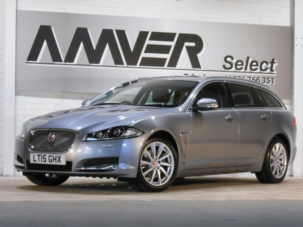 USED 2015 15 JAGUAR XF 2.2 D PREMIUM LUXURY SPORTBRAKE 5d AUTO 200 BHP FROM &pound;263.64 PER MONTH - NO DEPOSIT