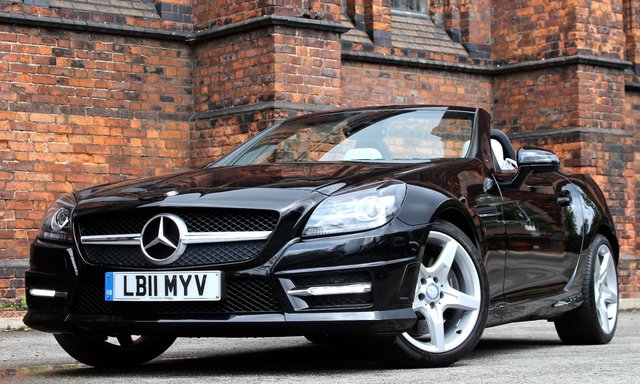 2011 11 Mercedes-Benz Slk 3.5 SLK350 BLUEEFFICIENCY AMG SPORT 2d AUTO 306 BHP