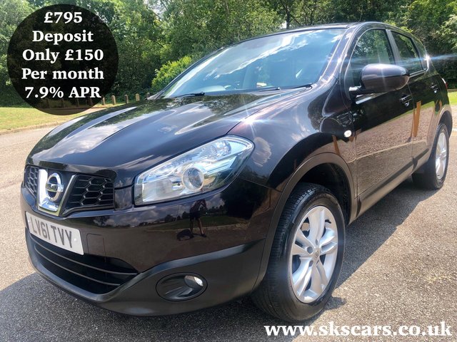 2011 61 Nissan Qashqai 1.6 ACENTA 5d 117 BHP