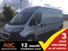 USED 2018 68 PEUGEOT BOXER LWB 335 L3 H2 Professional 130ps (Rear Camera, Leather Steering Wheel, Overhead Cabin Storage, Alloys, Auto Lights/Wipers, Front Fogs, LED DRL's, Folding Mirrors, Heated Drivers Seat)