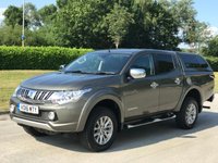 USED 2016 16 MITSUBISHI L200 2.4 DI-D 4X4 BARBARIAN DCB 1d AUTO 178 BHP FULL MITSUBISHI MAIN DEALER HISTORY