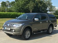 USED 2016 16 MITSUBISHI L200 2.4 DI-D 4X4 BARBARIAN DCB 1d AUTO 178 BHP FULL MITSUBISHI MAIN DEALER HISTORY