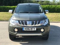 USED 2016 16 MITSUBISHI L200 2.4 DI-D 4X4 BARBARIAN DCB 1d AUTO 178 BHP FULL MITSUBISHI MAIN DEALER HISTORY