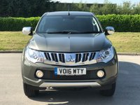 USED 2016 16 MITSUBISHI L200 2.4 DI-D 4X4 BARBARIAN DCB 1d AUTO 178 BHP FULL MITSUBISHI MAIN DEALER HISTORY