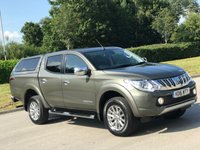 USED 2016 16 MITSUBISHI L200 2.4 DI-D 4X4 BARBARIAN DCB 1d AUTO 178 BHP FULL MITSUBISHI MAIN DEALER HISTORY
