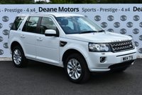 USED 2014 14 LAND ROVER FREELANDER 2.2 SD4 SE 5d 190 BHP FUJI WHITE SE AUTO LOOKS SUPERB