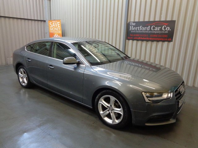 2013 63 Audi A5 2.0 SPORTBACK TDI SE TECHNIK S/S 5d AUTO 148 BHP