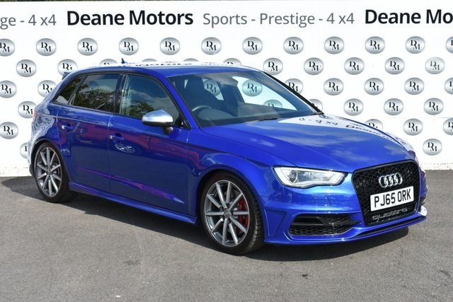 2015 65 Audi S3 2.0 S3 SPORTBACK QUATTRO NAV 5d AUTO 296 BHP HUGE SPEC