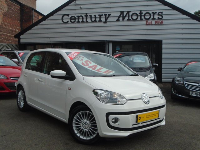 2012 62 Volkswagen Up 1.0 HIGH UP BLUEMOTION 5d - LEATHER + A/C