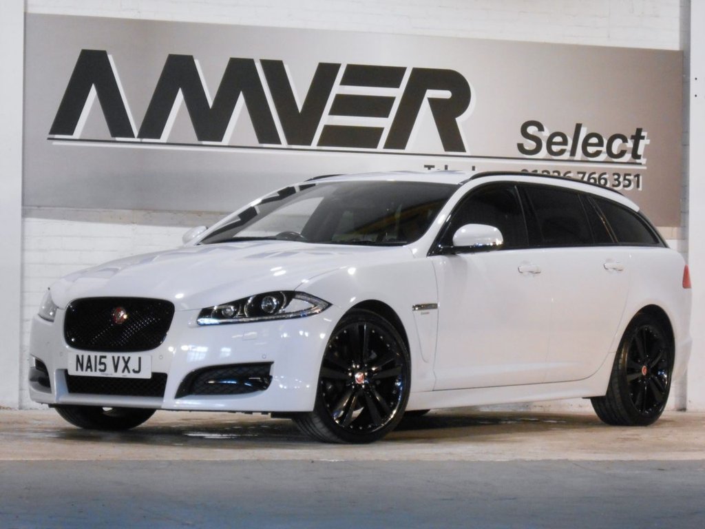 USED 2015 15 JAGUAR XF 2.2 D R-SPORT BLACK SPORTBRAKE 5d AUTO 200 BHP FROM &pound;279.63 PER MONTH - NO DEPOSIT