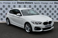 USED 2015 65 BMW 1 SERIES 2.0 118D M SPORT 3d 147 BHP RED LEATHER STUNNING 118D M SPORT
