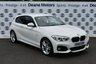 USED 2015 65 BMW 1 SERIES 2.0 118D M SPORT 3d 147 BHP RED LEATHER STUNNING 118D M SPORT