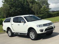 USED 2014 64 MITSUBISHI L200 2.5 DI-D 4X4 BARBARIAN LB DCB 1d AUTO 175 BHP CHOICES OF L200 + HILUX + NAVARA !