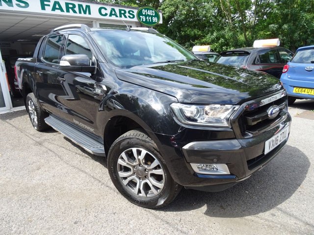 2016 16 Ford Ranger 3.2 WILDTRAK 4X4 DCB TDCI 1d PICK UP AUTOMATIC 197 BHP DOUBLE CABIN FOUR WHEEL DRIVE (EU6)
