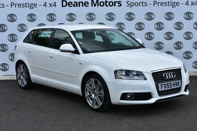 2009 59 Audi A3 2.0 TDI S LINE 5d 138 BHP