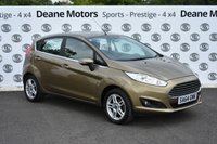 USED 2014 64 FORD FIESTA 1.0 ZETEC 5d 79 BHP GREAT COLOUR LOW MILEAGE FULL HISTORY
