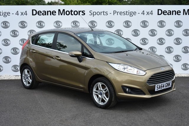2014 64 Ford Fiesta 1.0 ZETEC 5d 79 BHP GREAT COLOUR