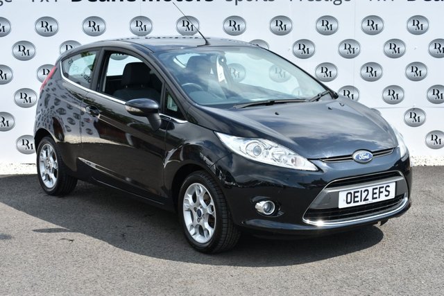2012 12 Ford Fiesta 1.2 ZETEC 3d 81 BHP