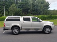 USED 2013 13 TOYOTA HI-LUX 3.0 INVINCIBLE 4X4 D-4D DCB 1d 169 BHP CANOPY+SAT NAV+LEATHER ** NO VAT**