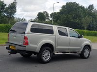 USED 2013 13 TOYOTA HI-LUX 3.0 INVINCIBLE 4X4 D-4D DCB 1d 169 BHP CANOPY+SAT NAV+LEATHER ** NO VAT**