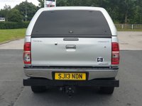 USED 2013 13 TOYOTA HI-LUX 3.0 INVINCIBLE 4X4 D-4D DCB 1d 169 BHP CANOPY+SAT NAV+LEATHER ** NO VAT**
