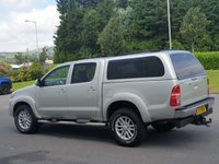 USED 2013 13 TOYOTA HI-LUX 3.0 INVINCIBLE 4X4 D-4D DCB 1d 169 BHP CANOPY+SAT NAV+LEATHER ** NO VAT**