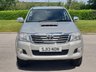 USED 2013 13 TOYOTA HI-LUX 3.0 INVINCIBLE 4X4 D-4D DCB 1d 169 BHP CANOPY+SAT NAV+LEATHER ** NO VAT**