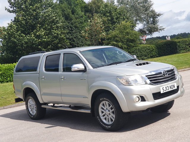 2013 13 Toyota HI-Lux 3.0 INVINCIBLE 4X4 D-4D DCB 1d 169 BHP
