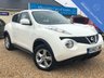 USED 2014 63 NISSAN JUKE 1.6 VISIA 5d 93 BHP Brilliant Value 2014 Registered White Nissan Juke