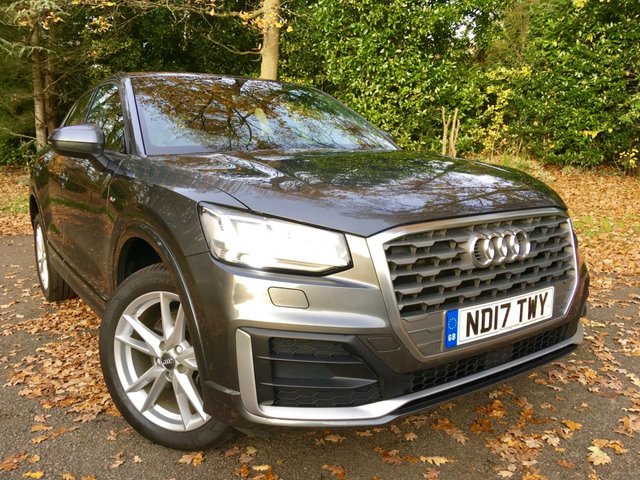 2017 17 Audi Q2 1.4 TFSI S LINE 5d AUTO 148 BHP SATNAV/HALF LEATHER/HEATED SEATS/BLUETOOTH