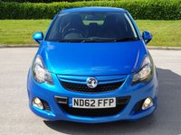 USED 2012 62 VAUXHALL CORSA 1.6 VXR 3d 189 BHP RARE SPEC  MASSIVE SPECIFICATION