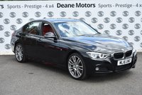 USED 2016 16 BMW 3 SERIES 2.0 320I M SPORT 4d 181 BHP RED LEATHER 19in ALLOYS SAT NAV 19in ALLOYS LOW MILEAGE