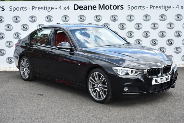 2016 16 BMW 3 Series 2.0 320I M SPORT 4d 181 BHP RED LEATHER 19in ALLOYS