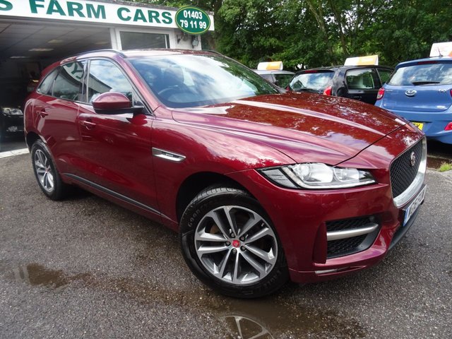 2016 16 Jaguar F-Pace 2.0 R-SPORT AWD 5d AUTOMATIC 178 BHP ALL WHEEL DRIVE