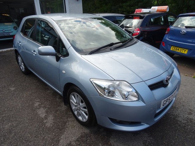 2008 57 Toyota Auris 1.6 T SPIRIT VVT-I MM 5d AUTOMATIC 122 BHP