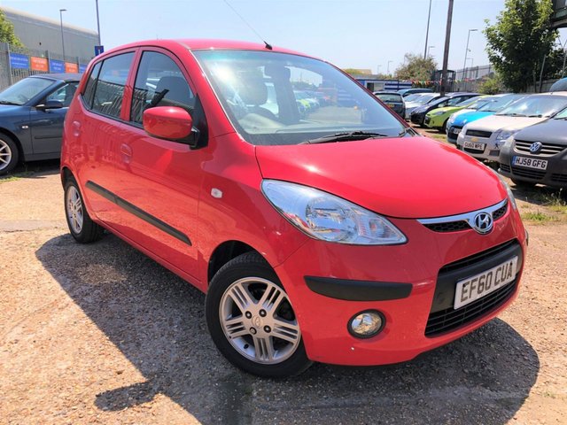 2011 60 Hyundai I10 1.2 COMFORT 5d AUTO 77 BHP
