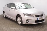 USED 2011 11 LEXUS CT 1.8 200H SE-L PREMIER 5DR SAT NAV HEATED LEATHER 136 BHP HEATED LEATHER SEATS + SATELLITE NAVIGATION + REVERSE CAMERA + BLUETOOTH + PARKING SENSOR + CRUISE CONTROL + CLIMATE CONTROL + MULTI FUNCTION WHEEL + MEMORY SEATS + XENON HEADLIGHTS + PRIVACY GLASS + ELECTRIC WINDOWS + DAB RADIO + ELECTRIC MIRRORS + 16 INCH ALLOY WHEELS