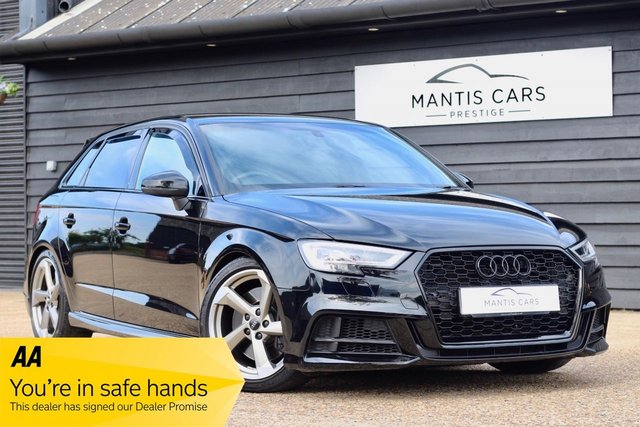 2017 67 AUDI A3 2.0 S3 SPORTBACK TFSI QUATTRO BLACK EDITION 5d AUTO 306 BHP