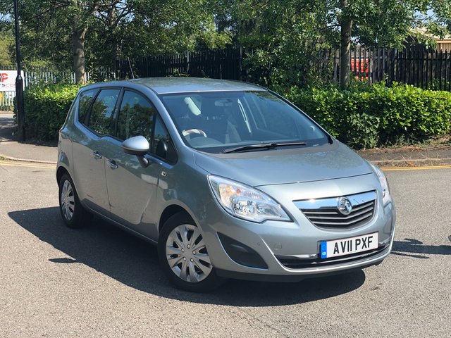 2011 11 Vauxhall Meriva 1.4L EXCLUSIV 5d 119 BHP